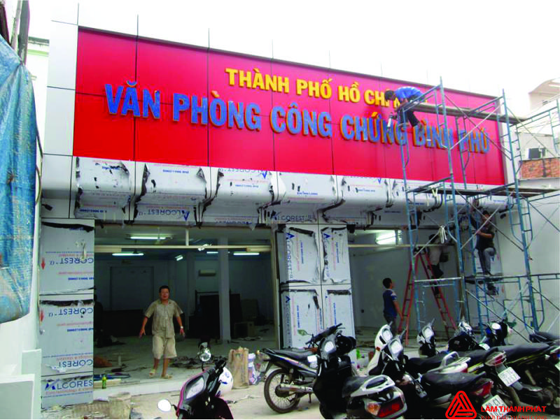 Thi Công Mặt Dựng Alu Công Ty Giá Rẻ Tại Quận Bình Thạnh
