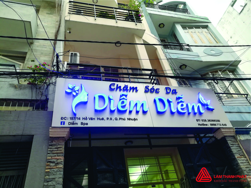 Làm bảng hiệu Spa giá rẻ tại Quận Phú Nhuận
