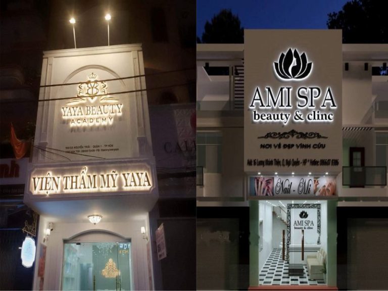 20 Mẫu bảng hiệu spa mới nhất 2024.